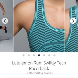 129. Lululemon Run, Swiftly tech Racerback Tank, Sz4